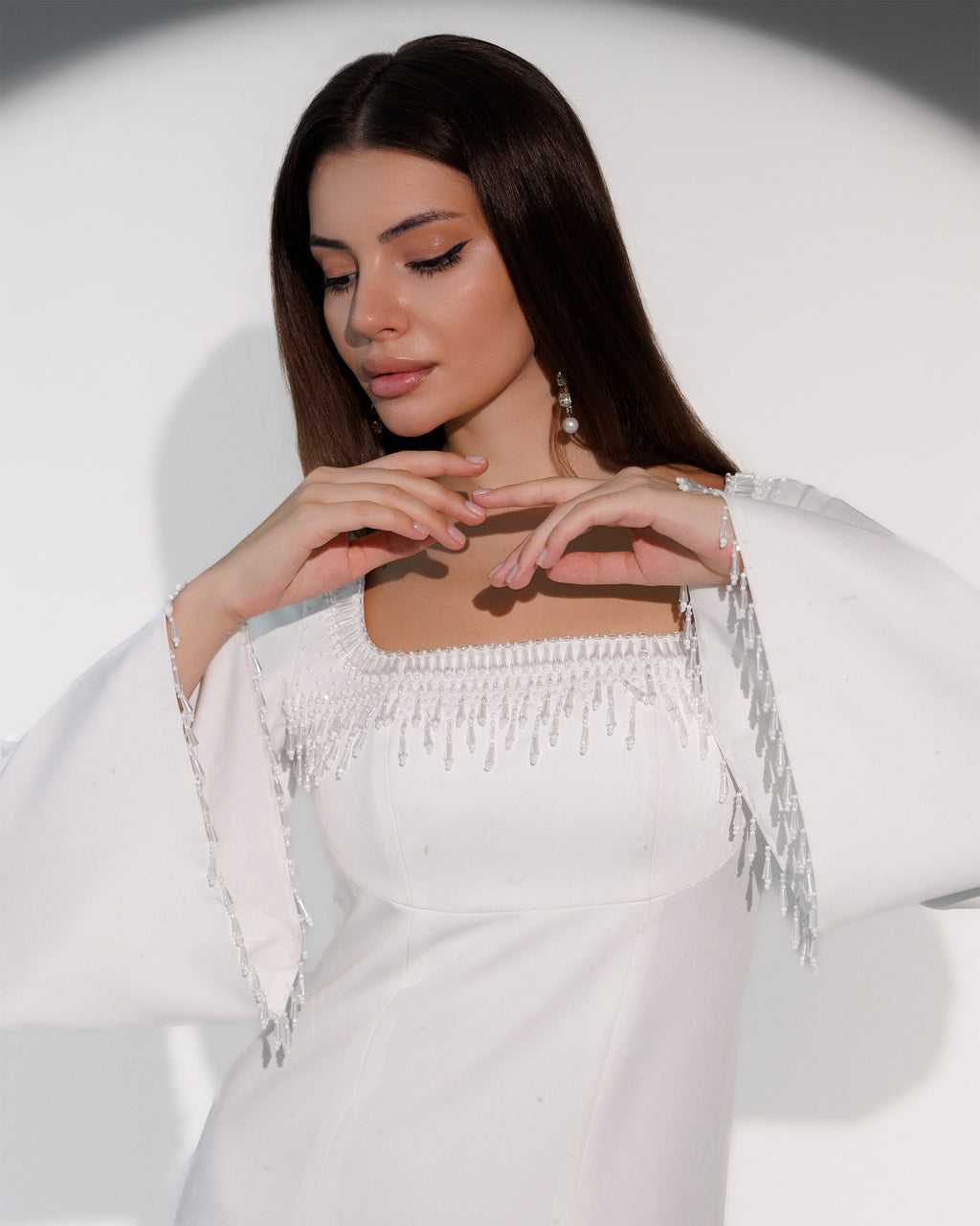 فستان كريستال زمزم
