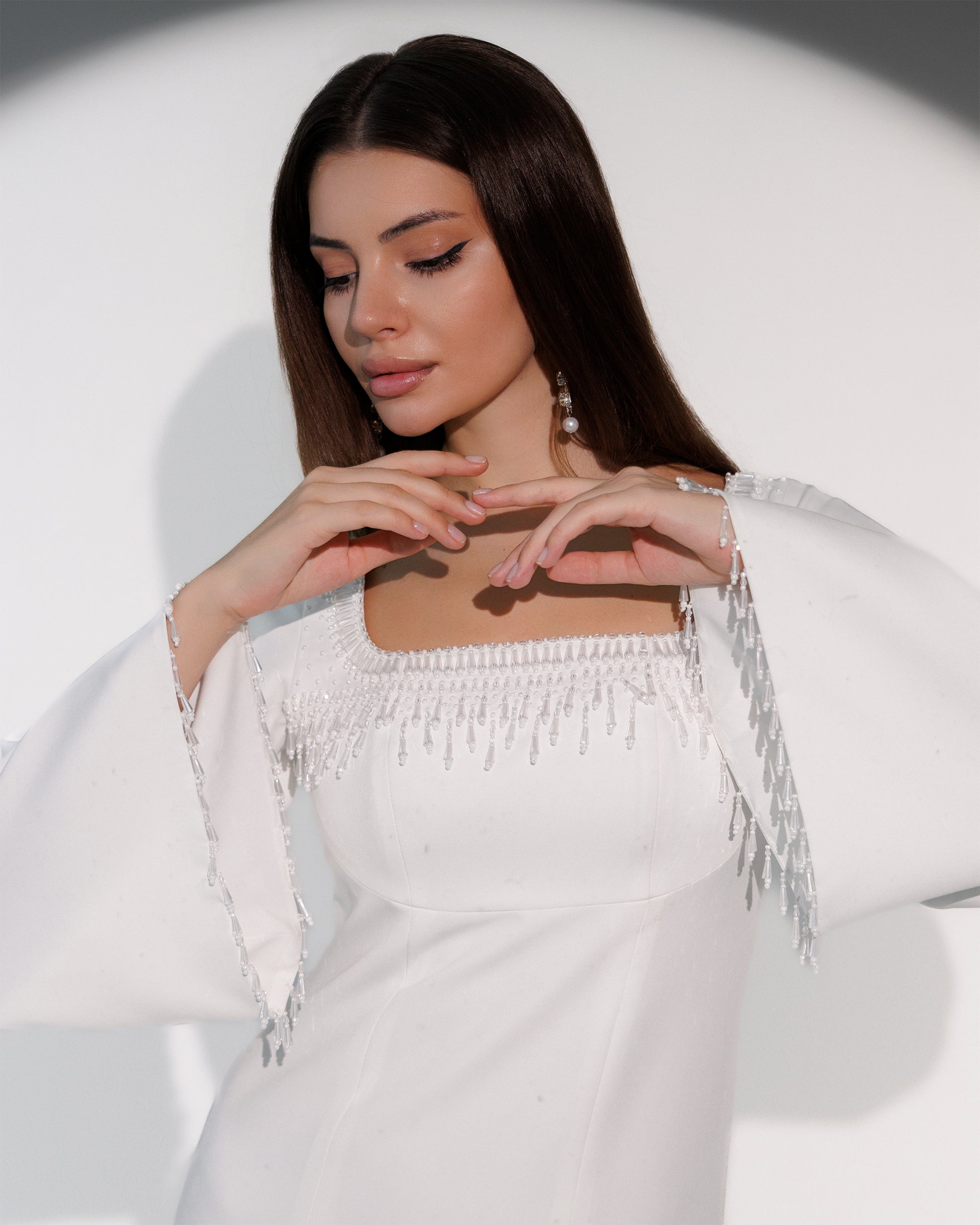 فستان كريستال زمزم